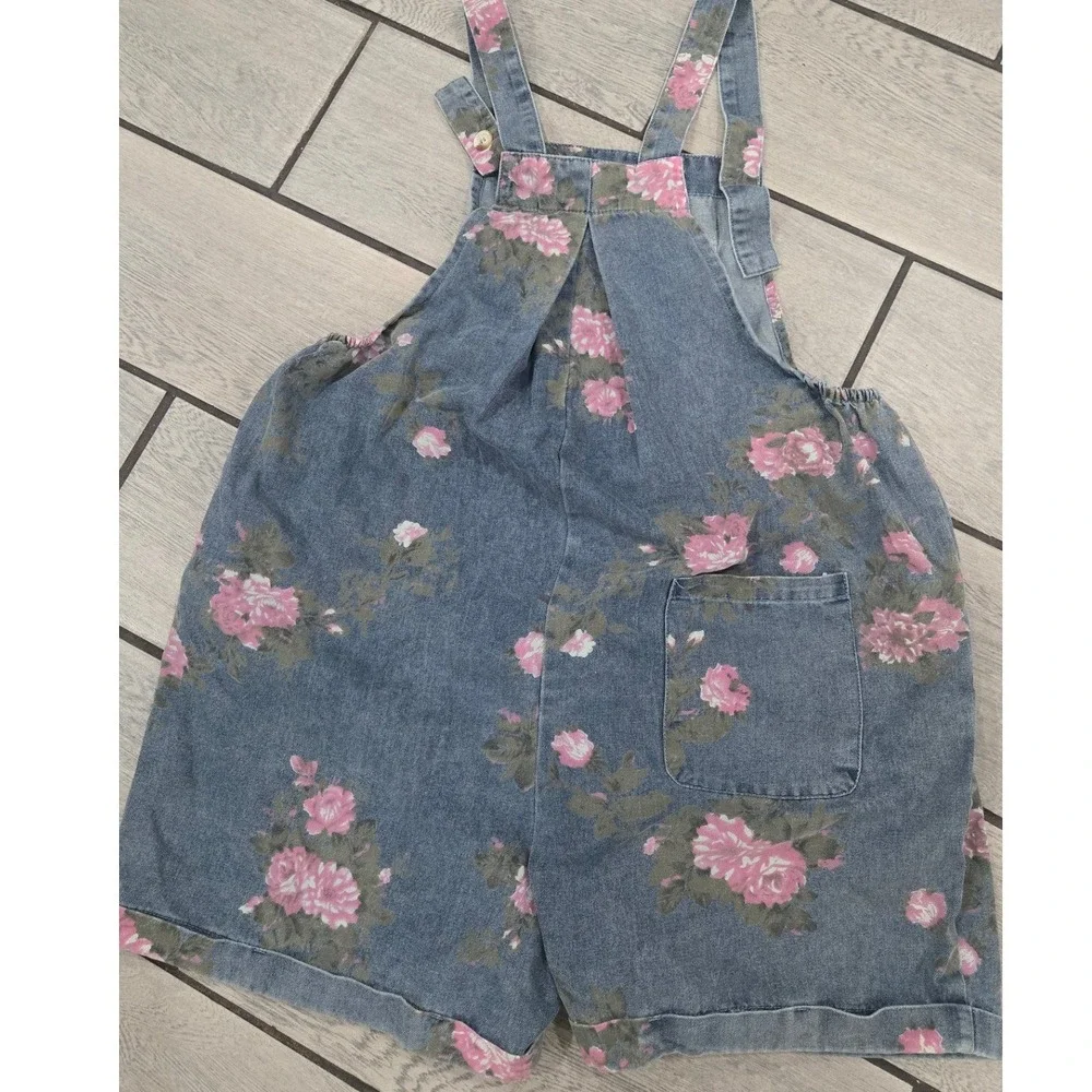 Vintage floral denim